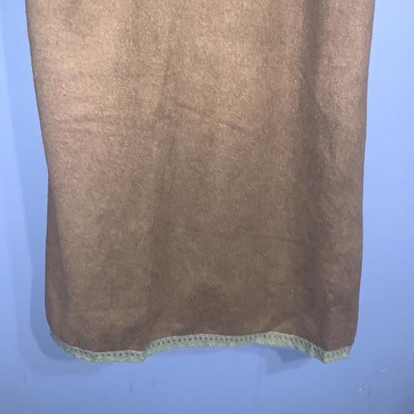 Cute brown Dress with beadwork size Medium - Picture 2 of 16